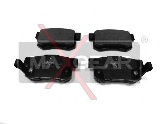 Комплект тормозных колодок, дисковый тормоз MAXGEAR 19-0432