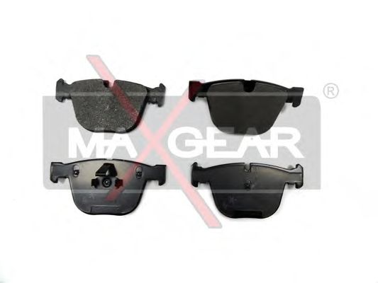 Комплект тормозных колодок, дисковый тормоз MAXGEAR 19-0590