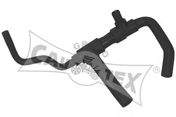 Шланг радиатора CAUTEX 026806
