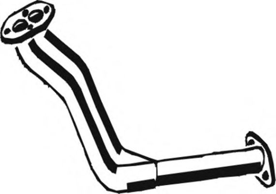 Труба выхлопного газа ASMET 05080