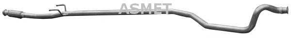 Труба выхлопного газа ASMET 08.081