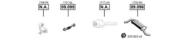 Система выпуска ОГ ASMET CI091546