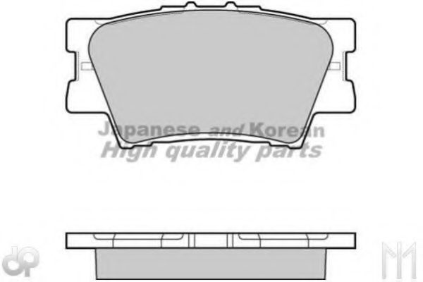 Комплект тормозных колодок, дисковый тормоз ASHUKI 1083-5302A