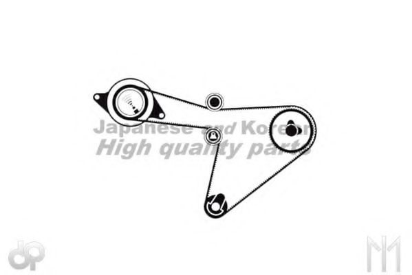 Комплект ремня ГРМ QH Talbros QBK744