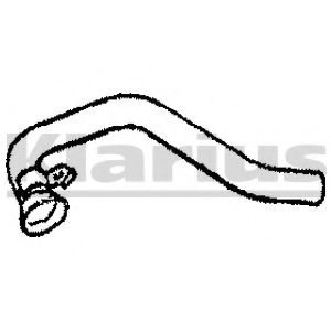 Труба выхлопного газа KLARIUS 110131