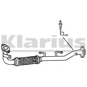 Труба выхлопного газа KLARIUS 301390