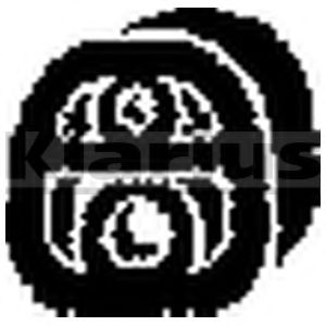 Кронштейн, глушитель KLARIUS 420463