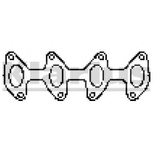 Прокладка, труба выхлопного газа KLARIUS 410493