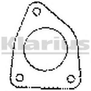 Прокладка, труба выхлопного газа KLARIUS BLG66