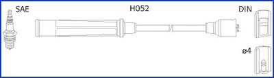 Комплект проводов зажигания HITACHI 134576