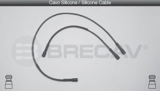 Комплект проводов зажигания BRECAV 05405