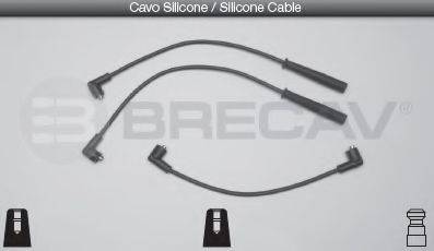 Комплект проводов зажигания BRECAV 38511