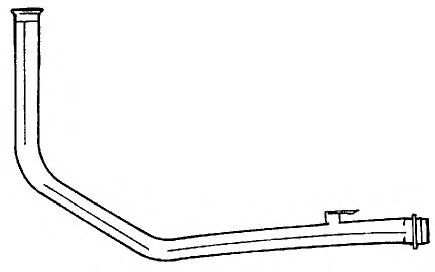 Труба выхлопного газа BOSAL 834009