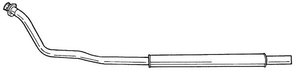 Труба выхлопного газа SIGAM 51101