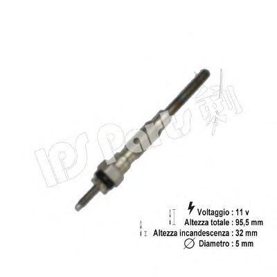 Изолятор, свеча накаливания IPS Parts IDG-242