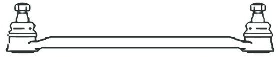 Поперечная рулевая тяга FRAP 105