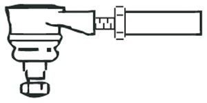 Наконечник поперечной рулевой тяги FRAP 1879