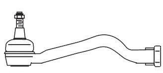 Наконечник поперечной рулевой тяги FRAP 3706