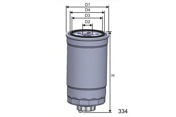 Топливный фильтр MISFAT M397