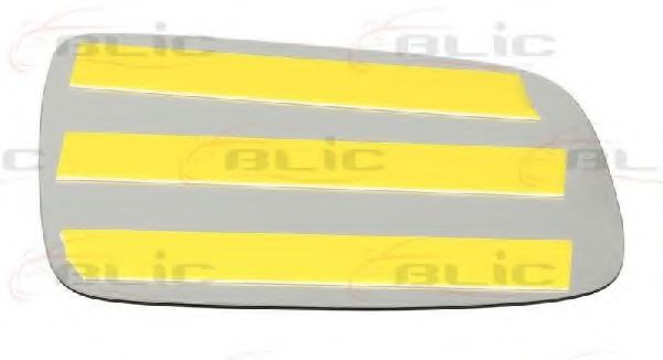 Зеркальное стекло, наружное зеркало BLIC 6102-01-0018P