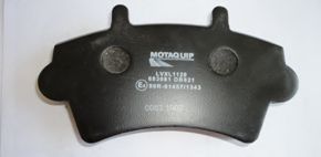 Комплект тормозных колодок, дисковый тормоз MOTAQUIP LVXL1120