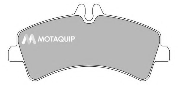 Комплект тормозных колодок, дисковый тормоз MOTAQUIP LVXL1315