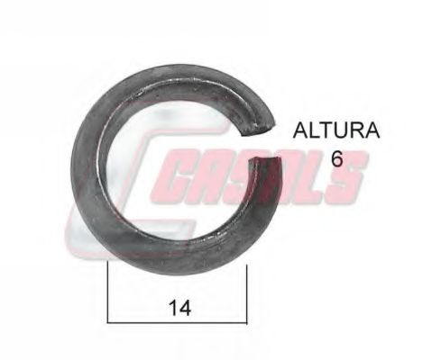 Пружинная шайба FEBI BILSTEIN 1241