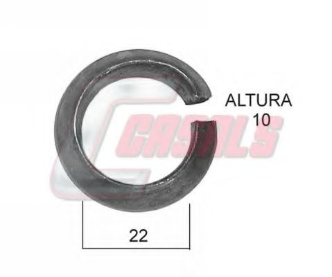 Пружинная шайба FEBI BILSTEIN 5719