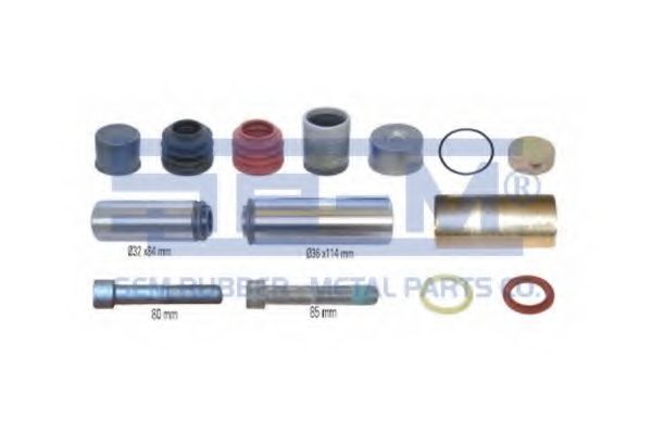 Ремкомплект, тормозной суппорт SEM LASTIK 11814
