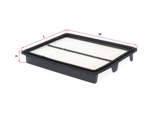 Воздушный фильтр SAKURA  Automotive A1625