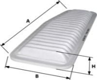 Воздушный фильтр AIKO A1001