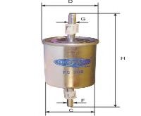 Топливный фильтр GOODWILL FG 702