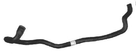 Шланг радиатора Metalcaucho 08064