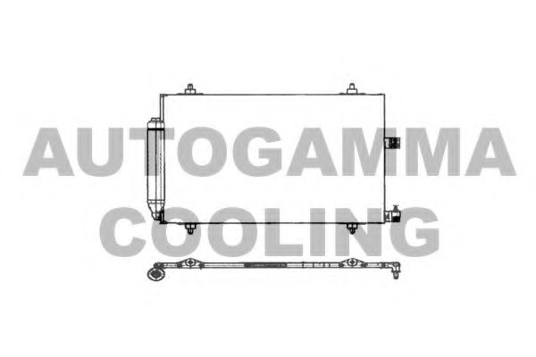 Конденсатор, кондиционер AUTOGAMMA 103225