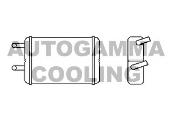 Теплообменник, отопление салона AUTOGAMMA 103787