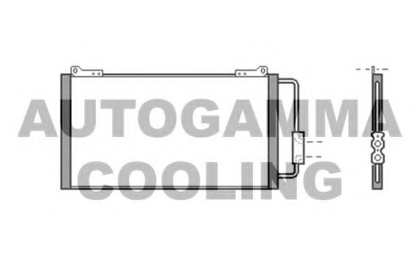 Конденсатор, кондиционер AUTOGAMMA 105024