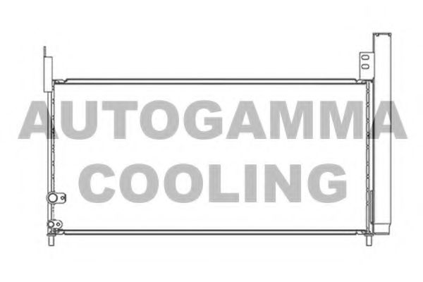 Конденсатор, кондиционер AUTOGAMMA 105592