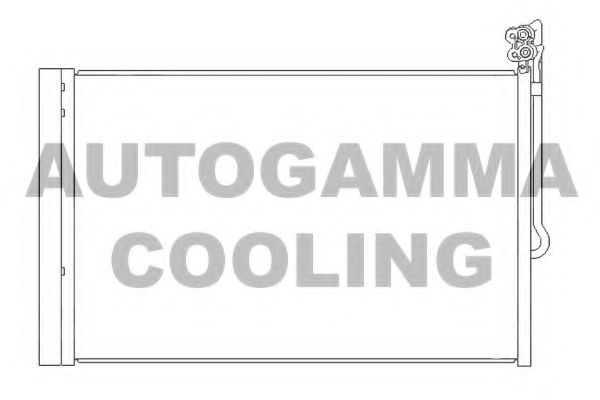 Конденсатор, кондиционер AUTOGAMMA 105975