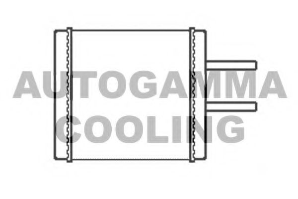 Теплообменник, отопление салона AUTOGAMMA 107266