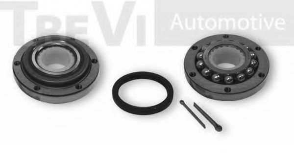 Комплект подшипника ступицы колеса RUVILLE 6604