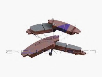 Комплект тормозных колодок, дисковый тормоз MDR MFP-2490