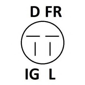 Генератор BOSCH 3858