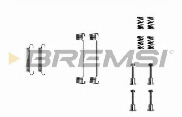 Комплектующие, тормозная колодка BREMSI SK0690