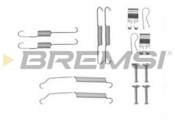 Комплектующие, тормозная колодка BREMSI SK0882