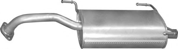 Глушитель выхлопных газов конечный POLMO 2604