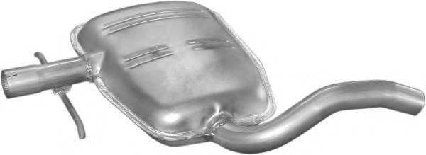 Средний глушитель выхлопных газов POLMO 30.250