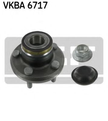 Комплект подшипника ступицы колеса SKF VKBA 6717