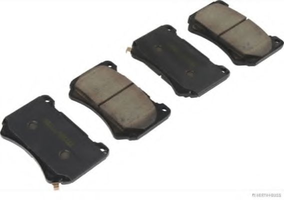Комплект тормозных колодок, дисковый тормоз HERTH+BUSS JAKOPARTS J3600536