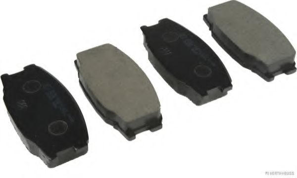 Комплект тормозных колодок, дисковый тормоз HERTH+BUSS JAKOPARTS J3605051