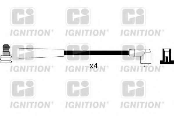 Комплект проводов зажигания QUINTON HAZELL XC555